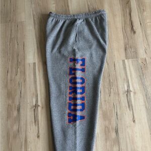 Gators University of Florida Russell Athletic Gray Sweatpants